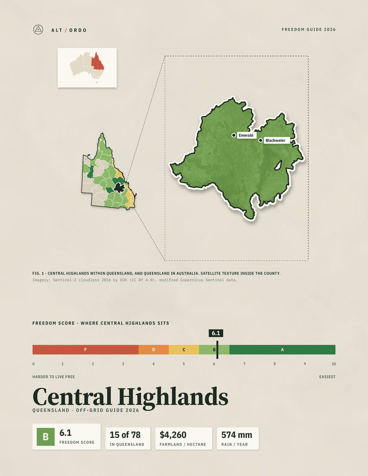 Central Highlands, Queensland Off-Grid Guide 2026
