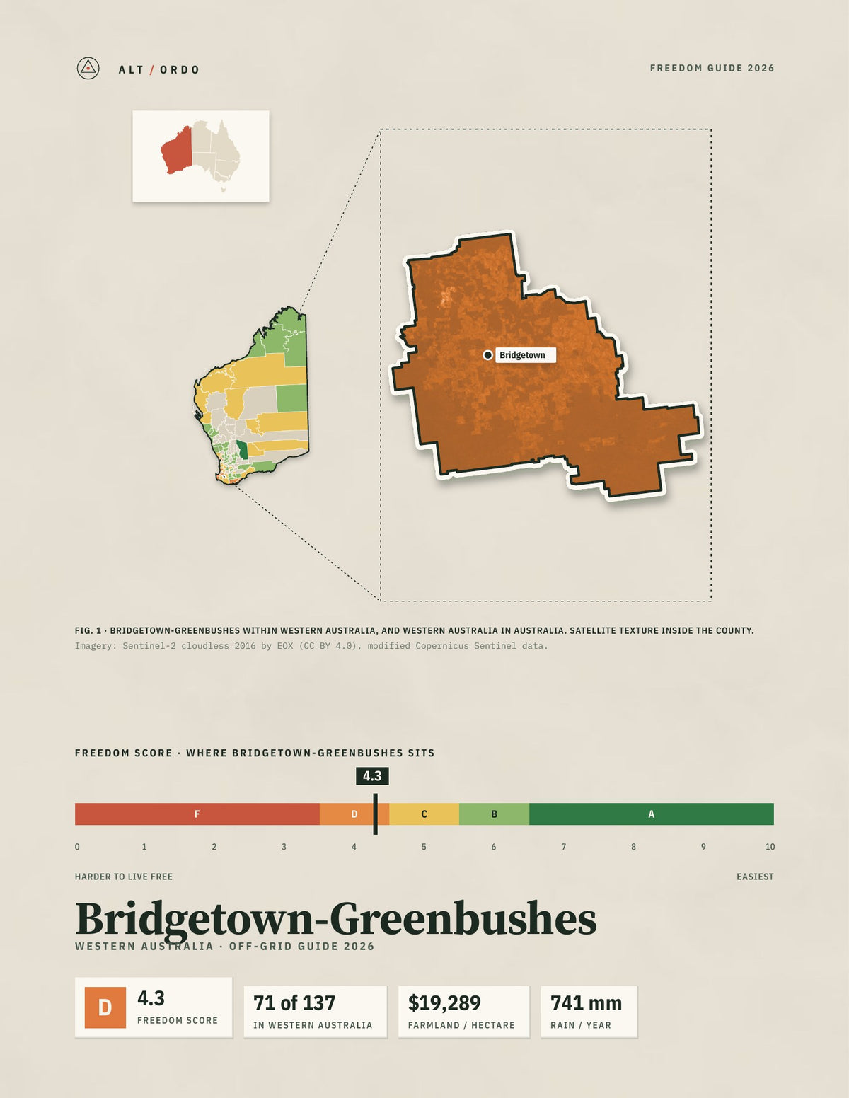 Bridgetown-Greenbushes, Western Australia Off-Grid Guide 2026
