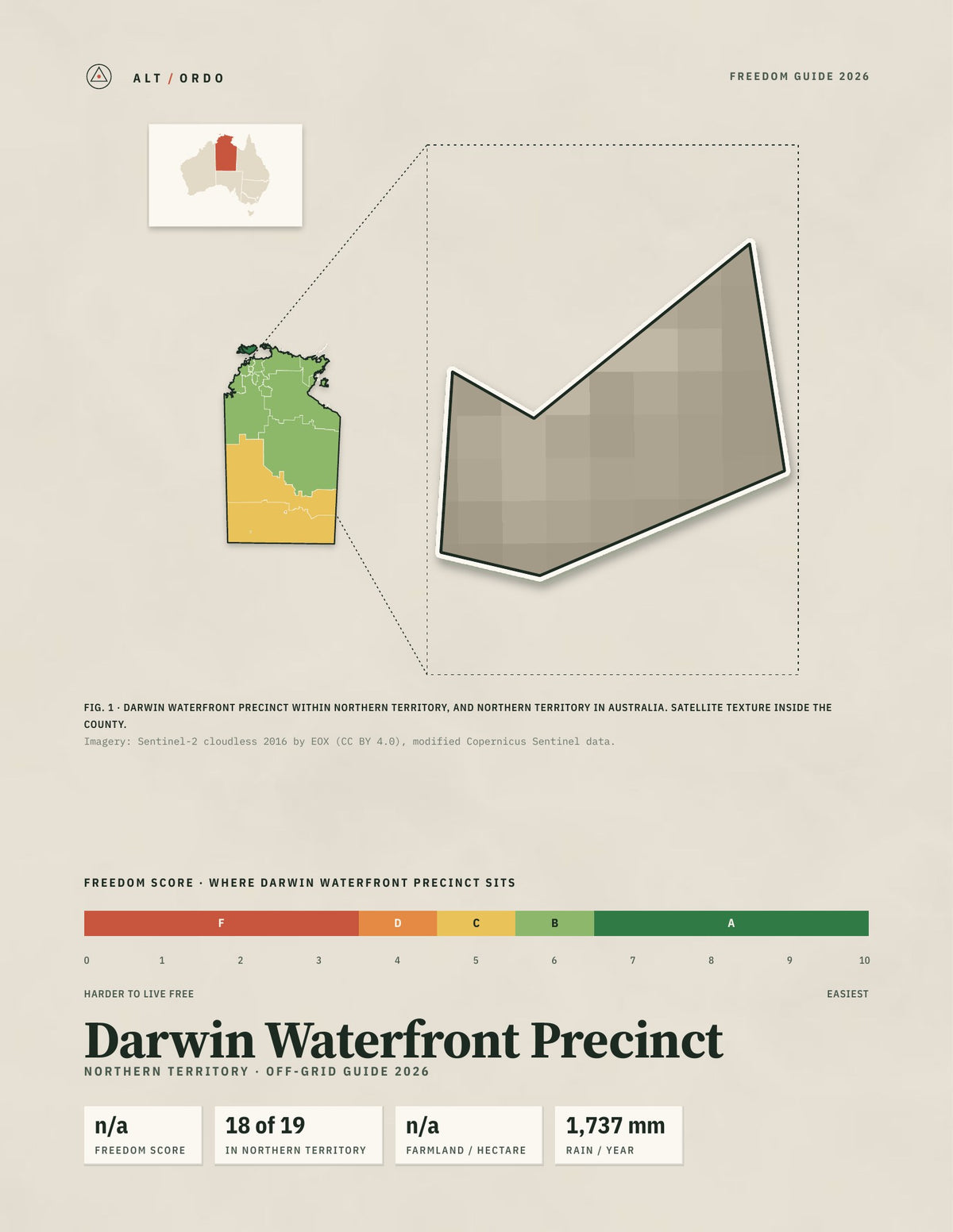 Darwin Waterfront Precinct, Northern Territory Off-Grid Guide 2026