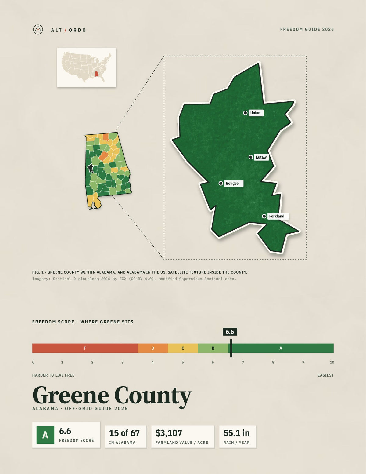 Greene County, Alabama Off-Grid Guide 2026