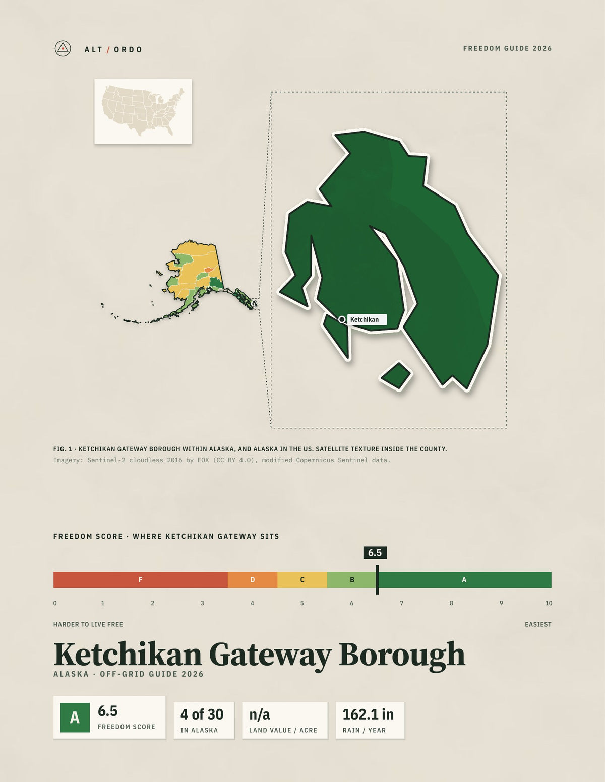 Ketchikan Gateway Borough, Alaska Off-Grid Guide 2026