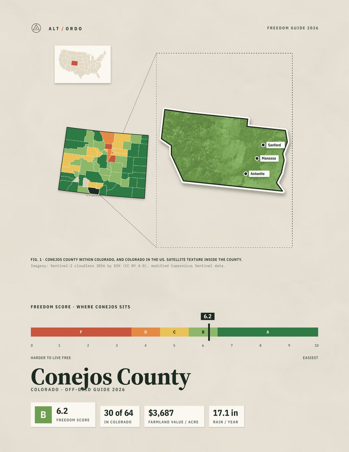 Conejos County, Colorado Off-Grid Guide 2026