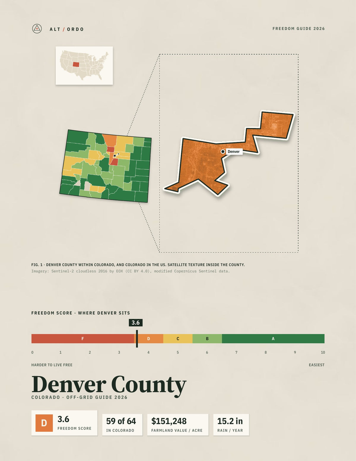 Denver County, Colorado Off-Grid Guide 2026