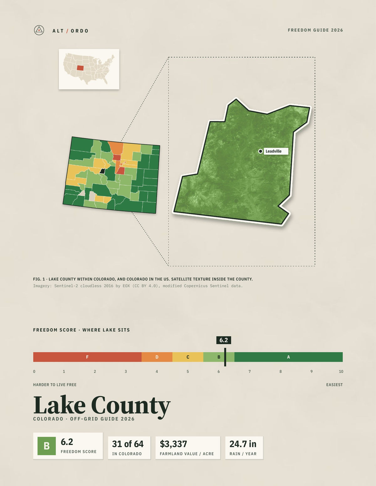 Lake County, Colorado Off-Grid Guide 2026