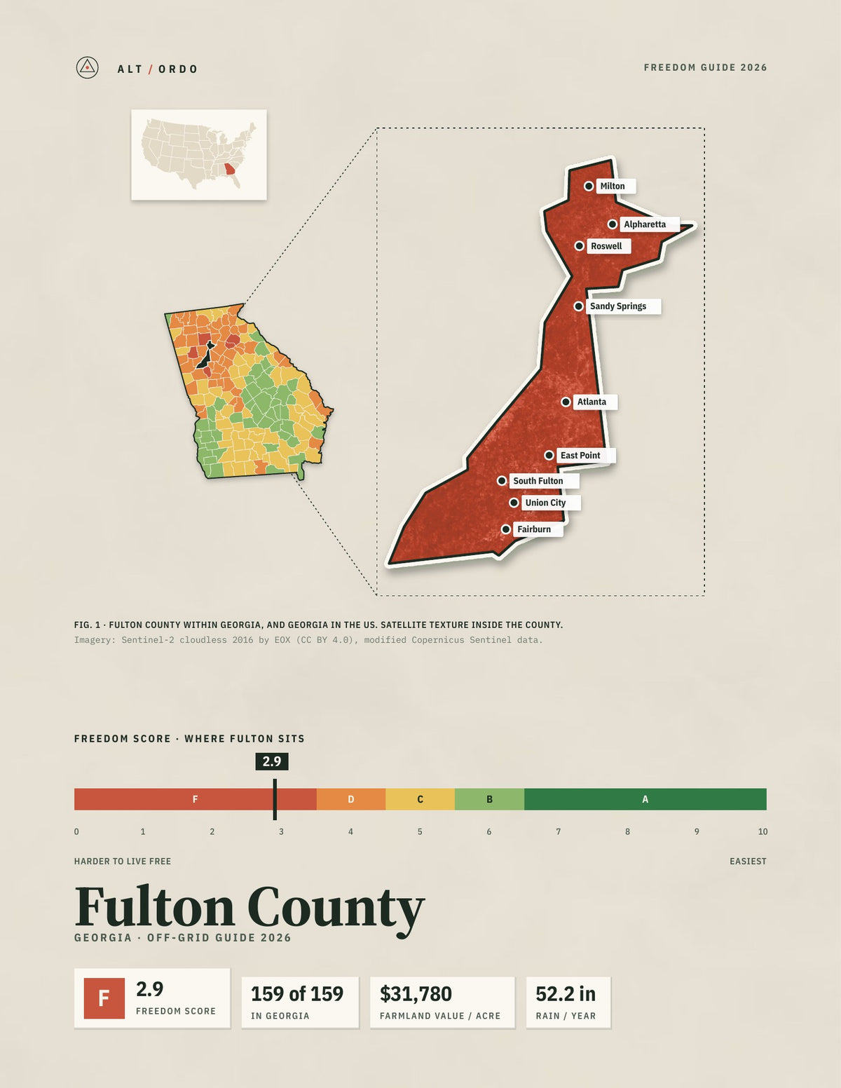 Fulton County, Georgia Off-Grid Guide 2026