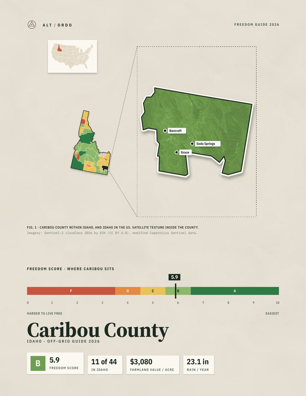 Caribou County, Idaho Off-Grid Guide 2026