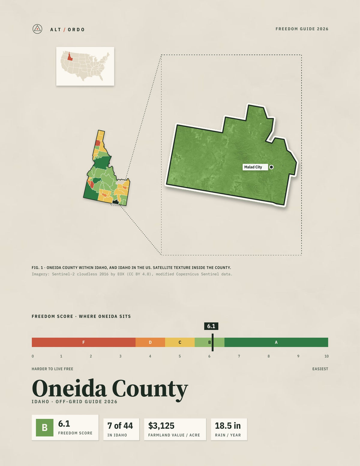 Oneida County, Idaho Off-Grid Guide 2026