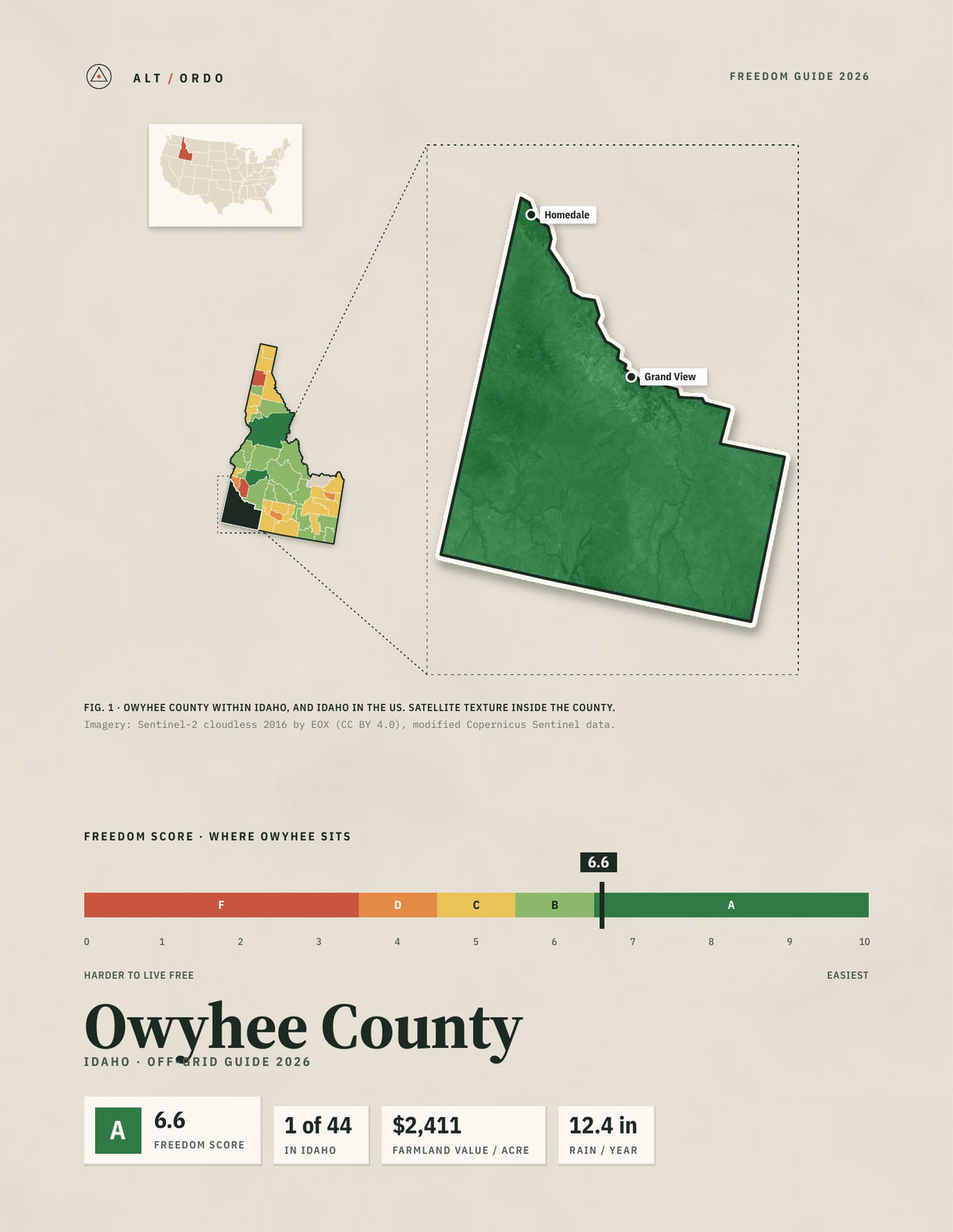 Owyhee County, Idaho Off-Grid Guide 2026