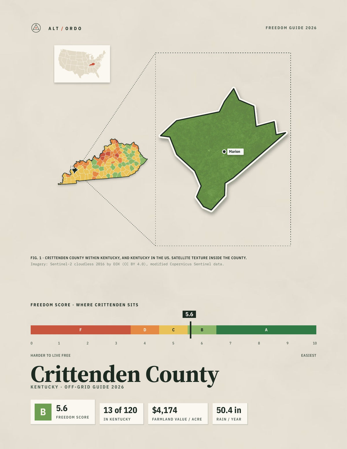 Crittenden County, Kentucky Off-Grid Guide 2026