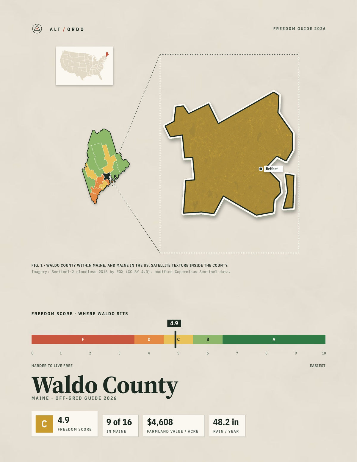 Waldo County, Maine Off-Grid Guide 2026