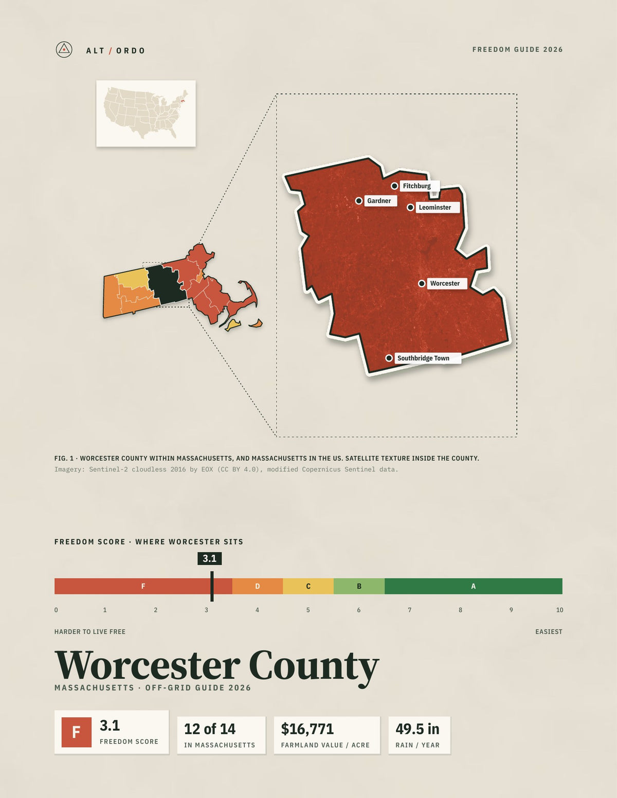 Worcester County, Massachusetts Off-Grid Guide 2026