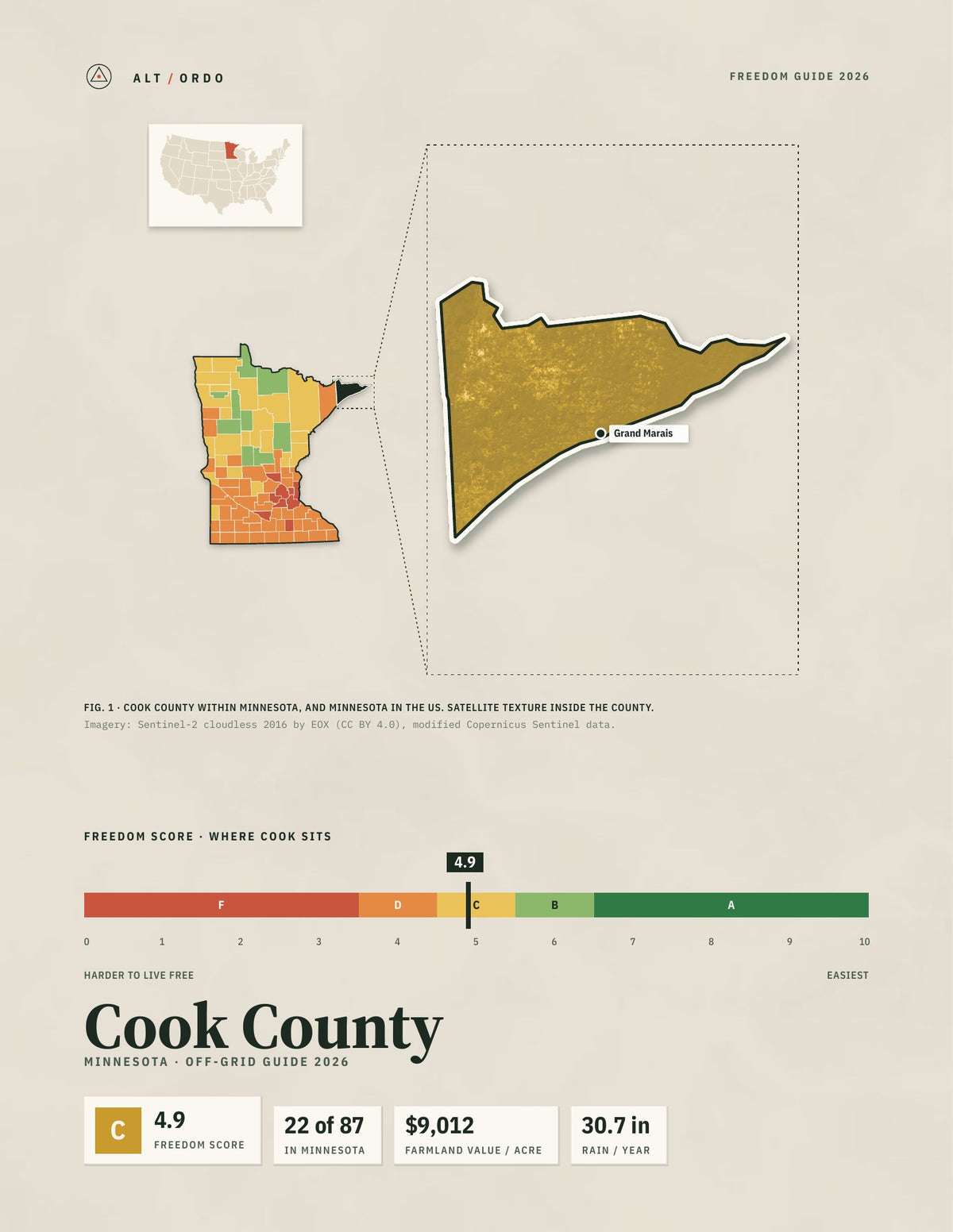 Cook County, Minnesota Off-Grid Guide 2026
