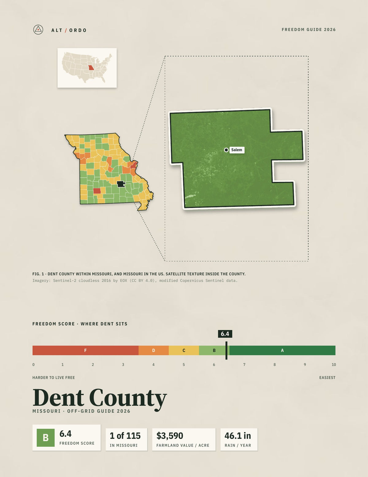 Dent County, Missouri Off-Grid Guide 2026