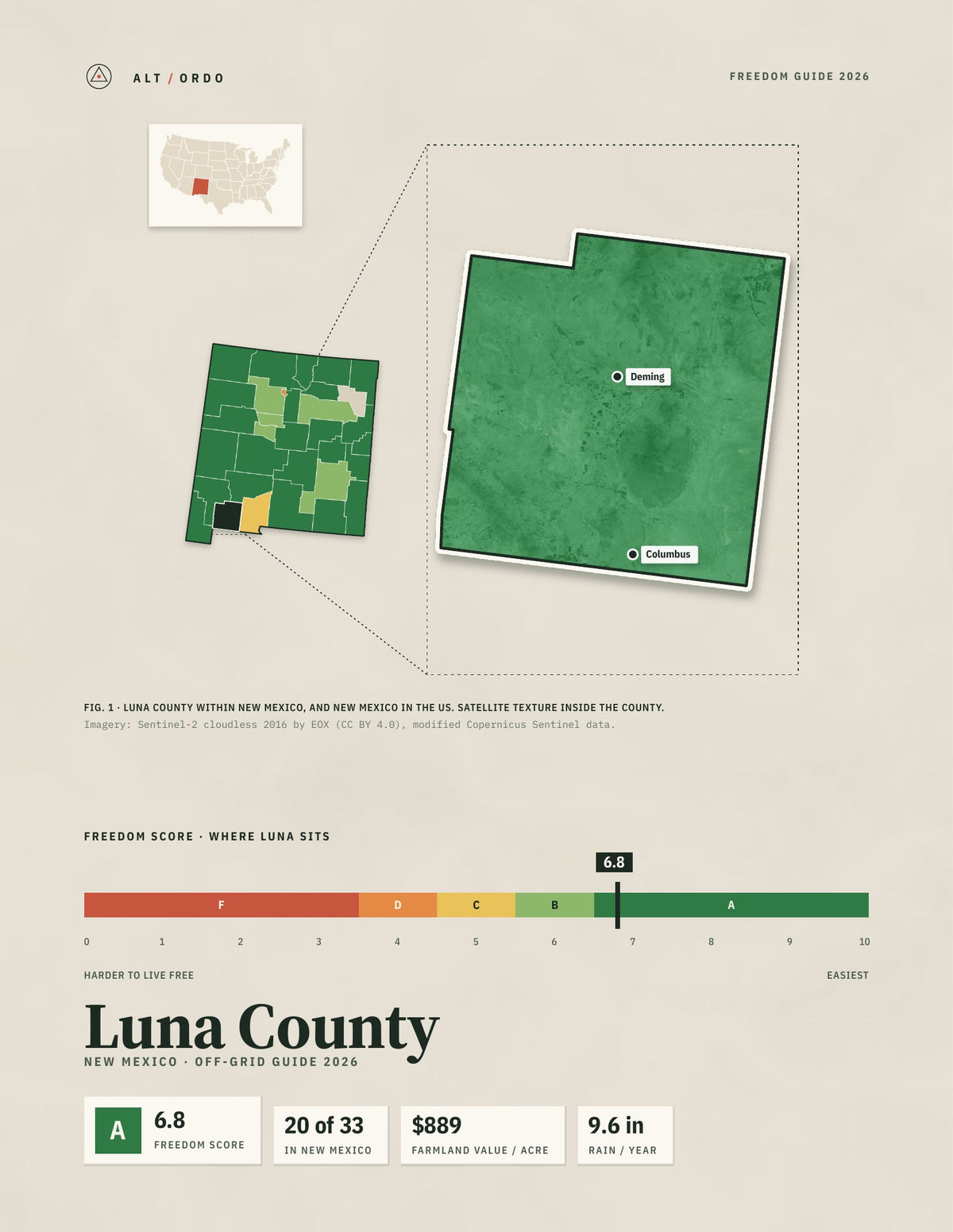Luna County, New Mexico Off-Grid Guide 2026