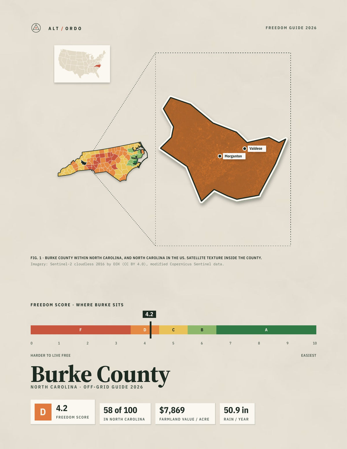 Burke County, North Carolina Off-Grid Guide 2026