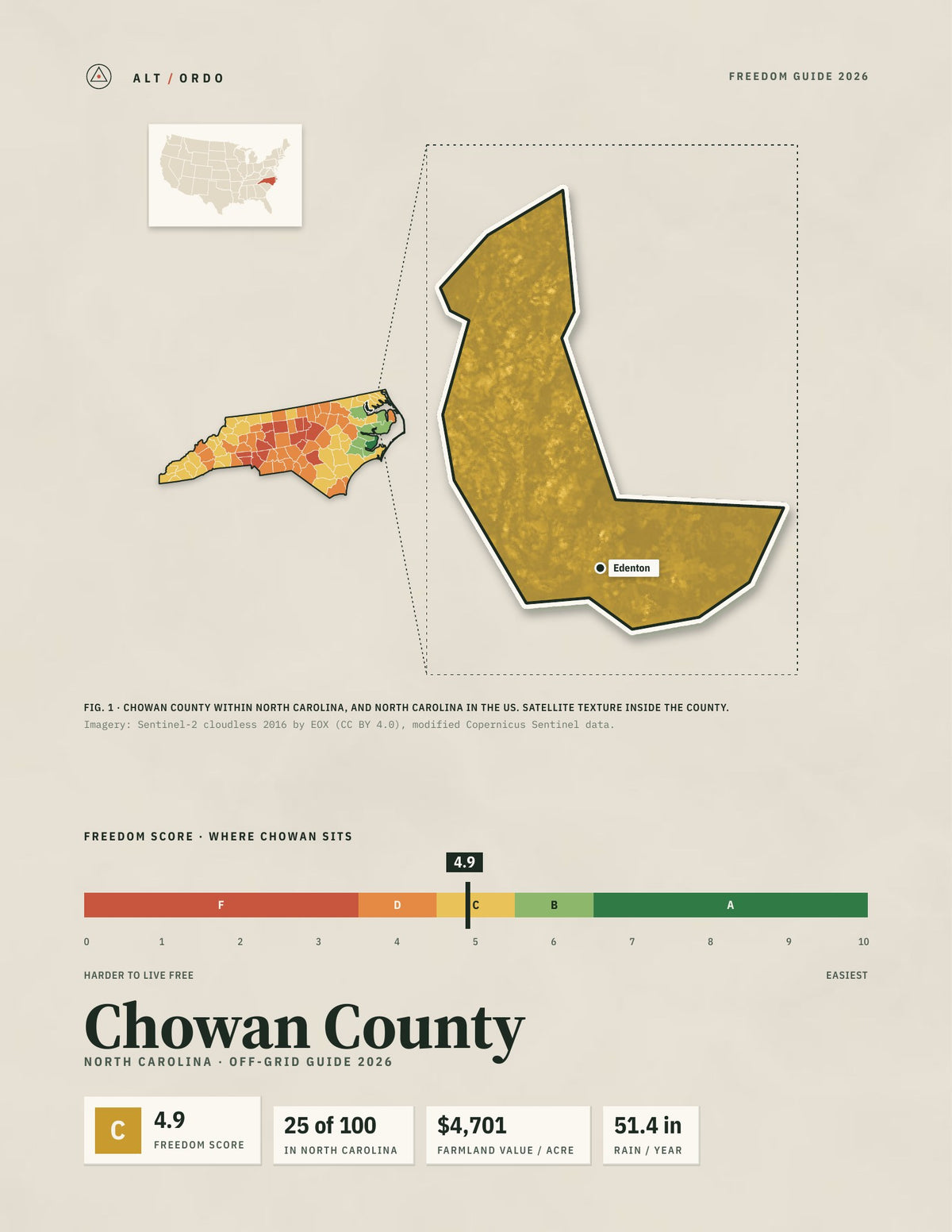 Chowan County, North Carolina Off-Grid Guide 2026