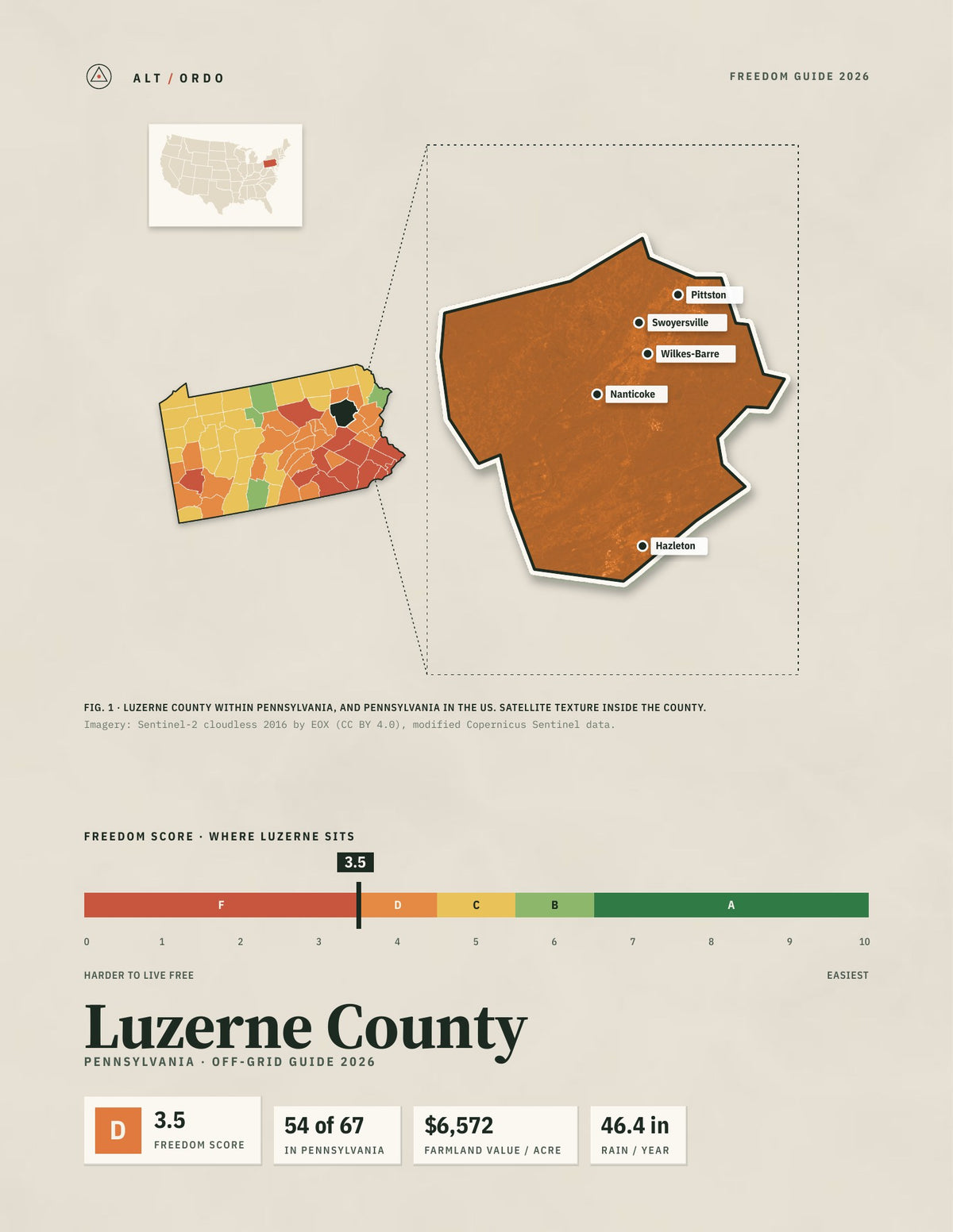 Luzerne County, Pennsylvania Off-Grid Guide 2026