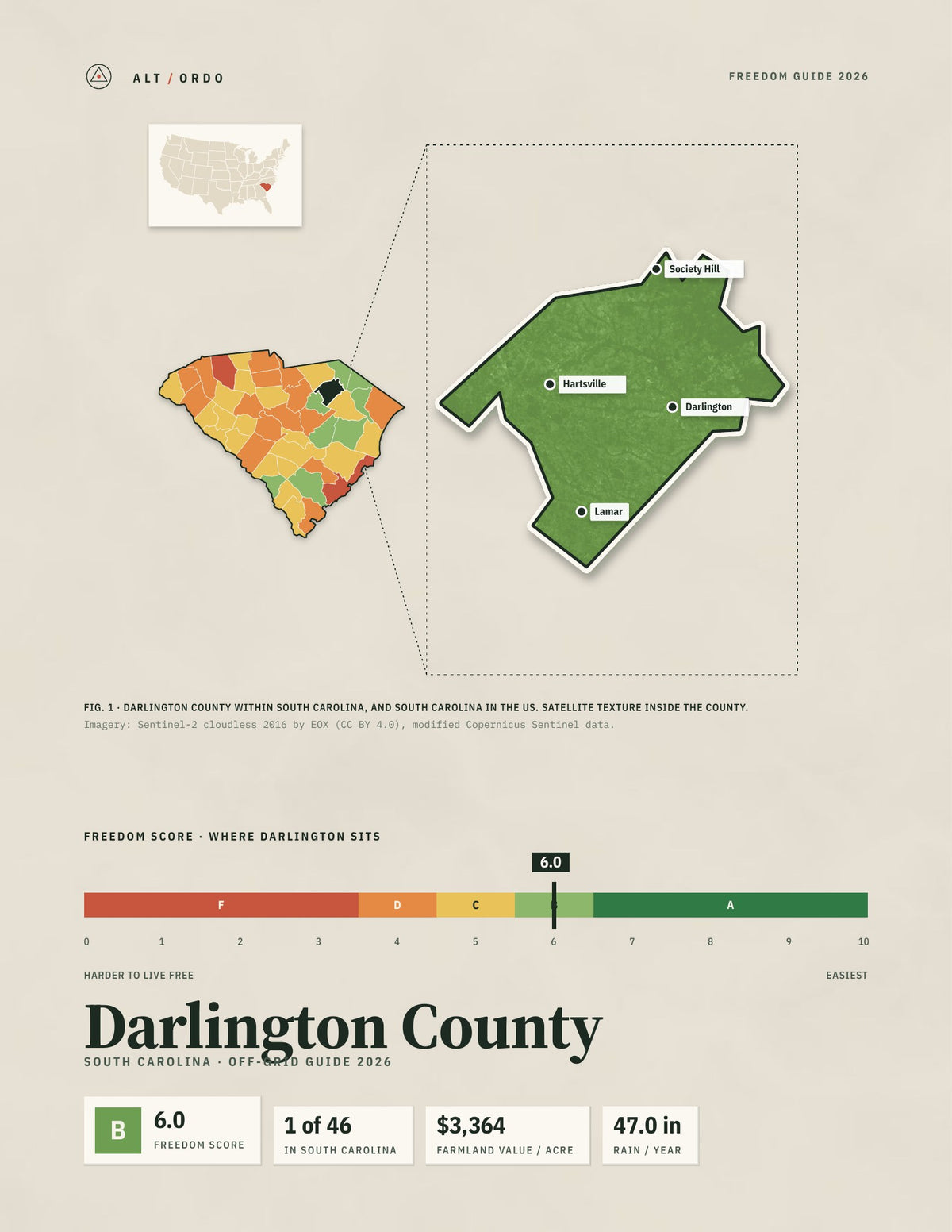 Darlington County, South Carolina Off-Grid Guide 2026