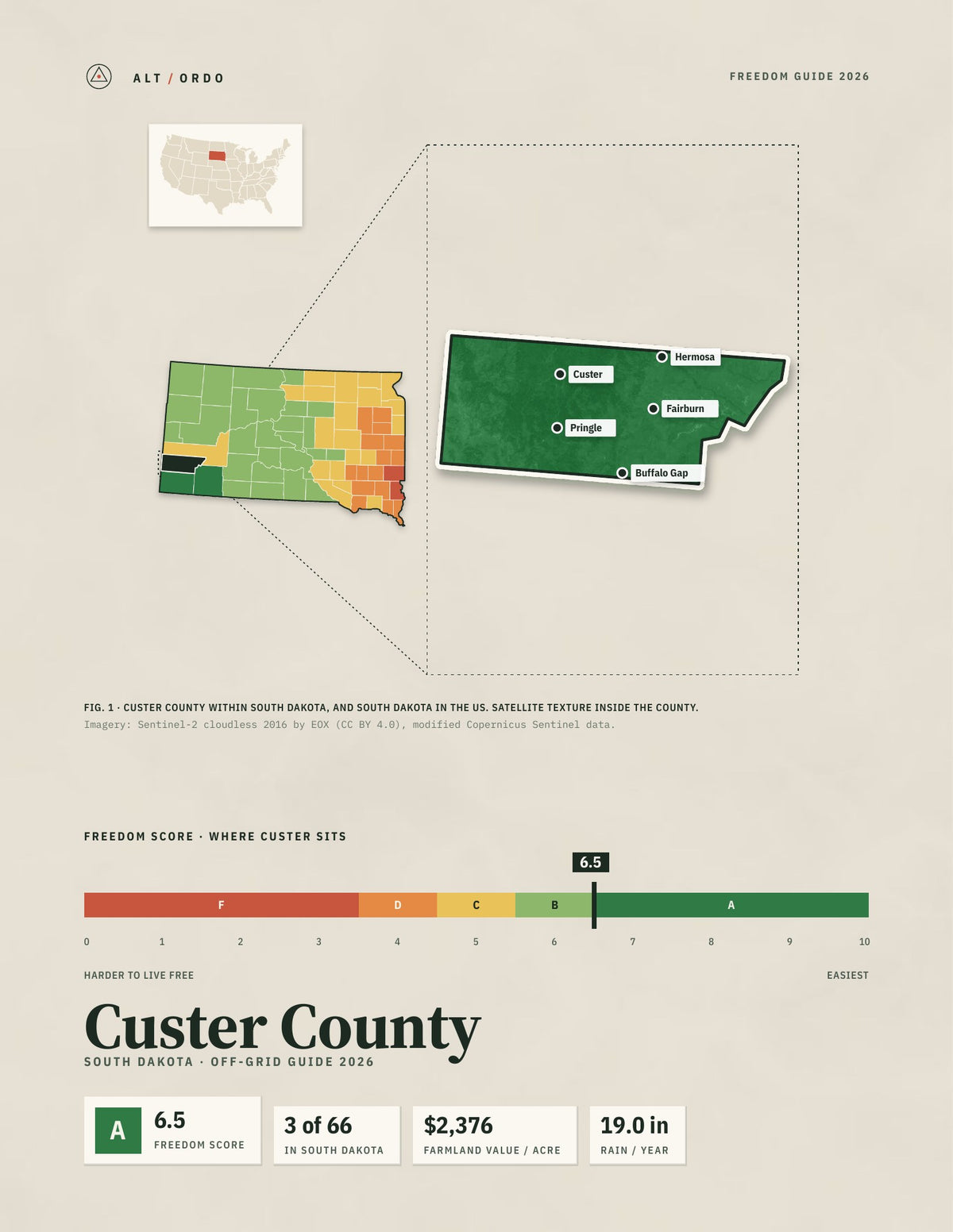 Custer County, South Dakota Off-Grid Guide 2026