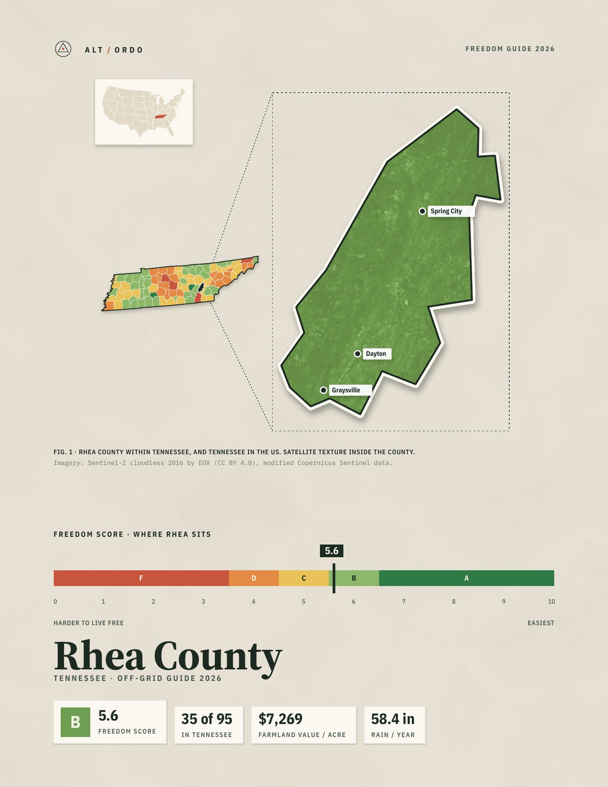 Rhea County, Tennessee Off-Grid Guide 2026