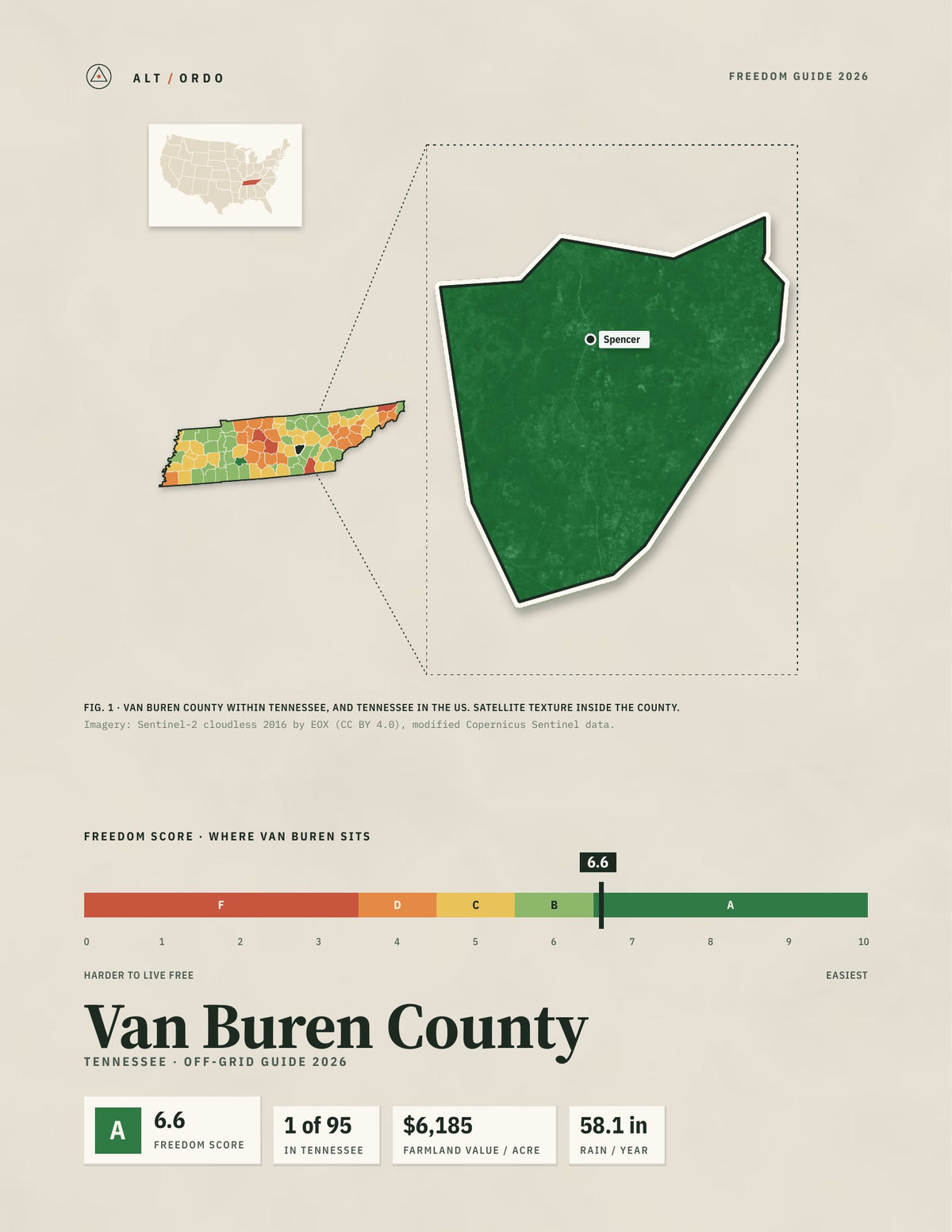 Van Buren County, Tennessee Off-Grid Guide 2026