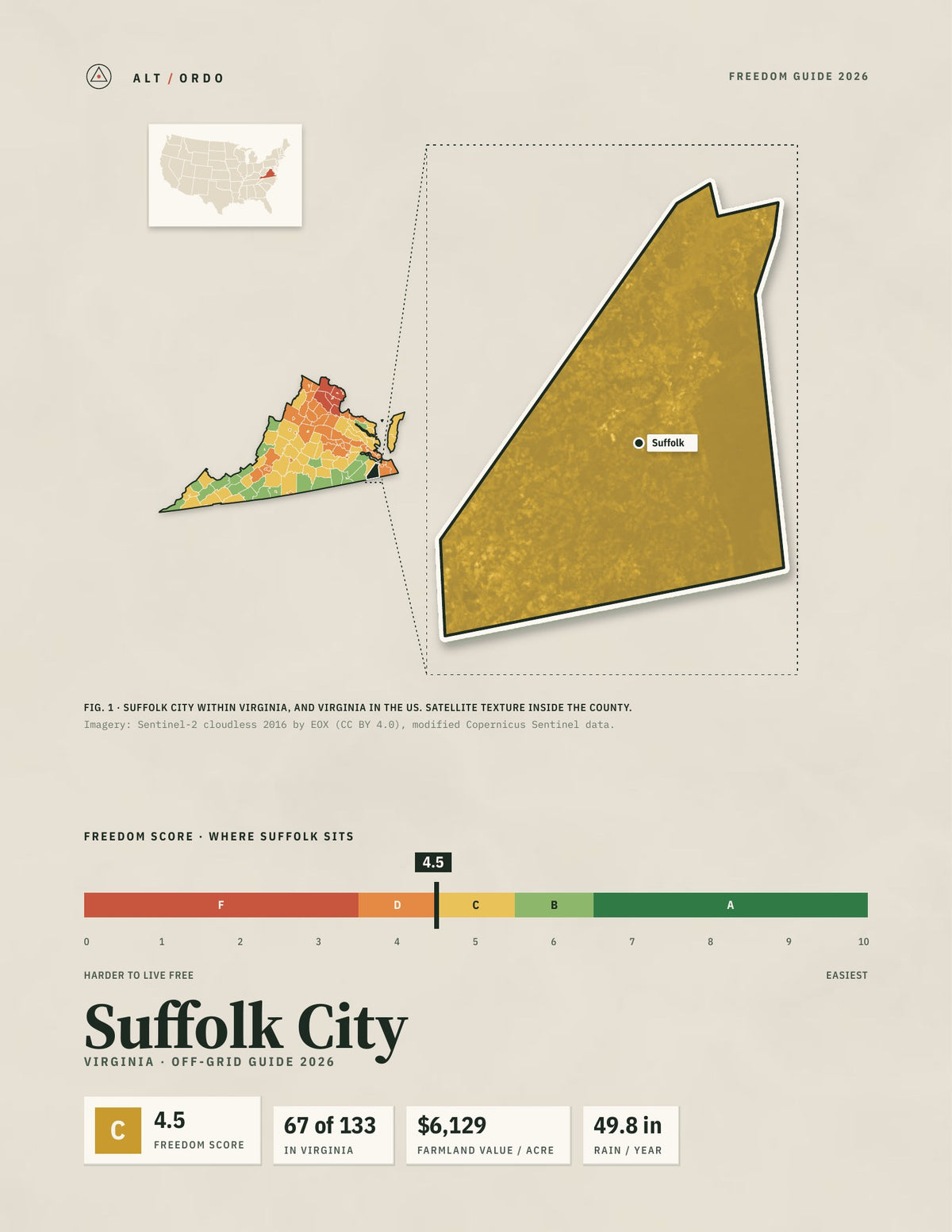 Suffolk City, Virginia Off-Grid Guide 2026