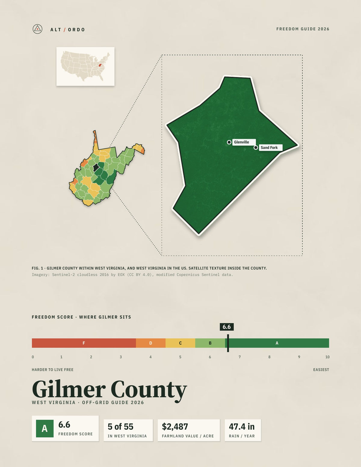 Gilmer County, West Virginia Off-Grid Guide 2026