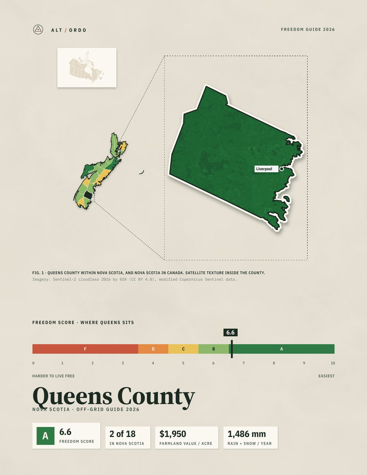 Queens County, Nova Scotia Off-Grid Guide 2026