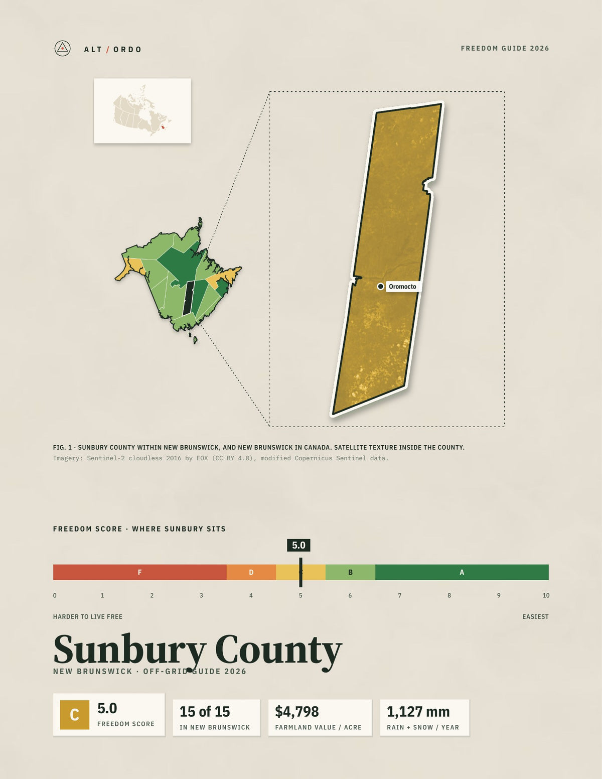 Sunbury County, New Brunswick Off-Grid Guide 2026