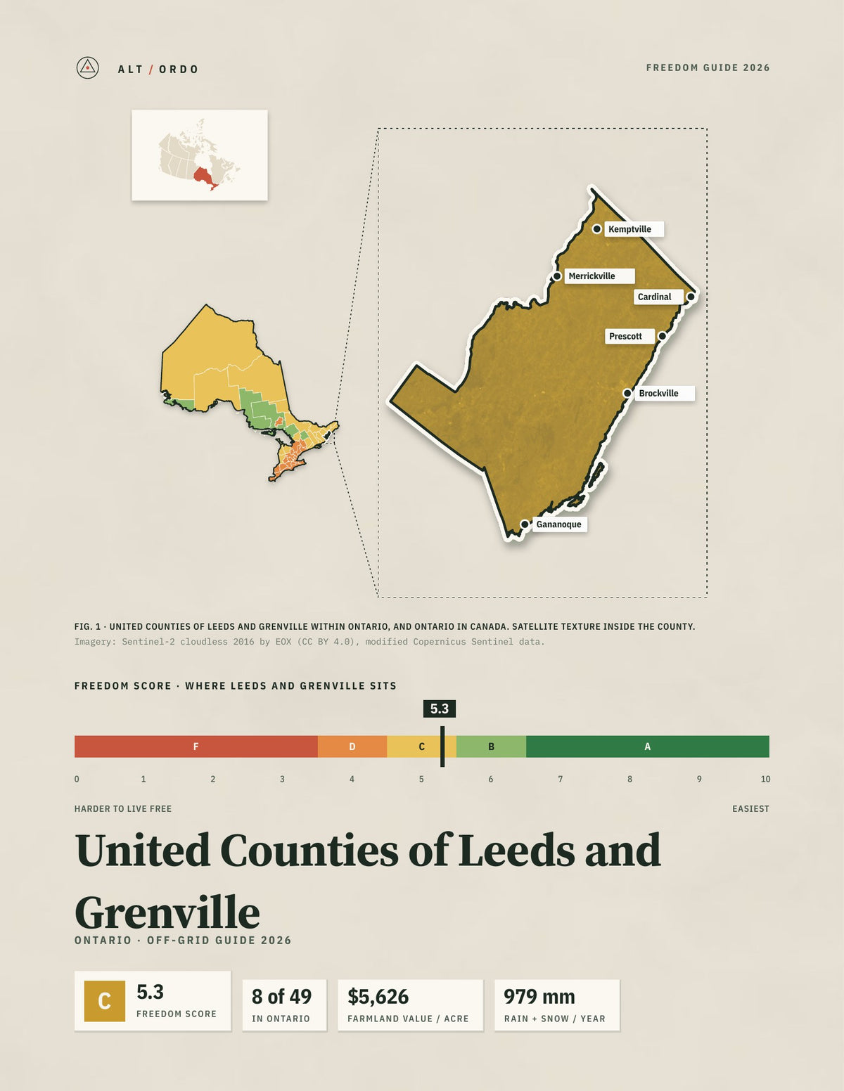 United Counties of Leeds and Grenville, Ontario Off-Grid Guide 2026