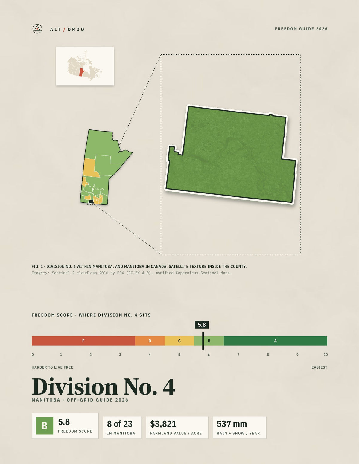 Division No. 4, Manitoba Off-Grid Guide 2026