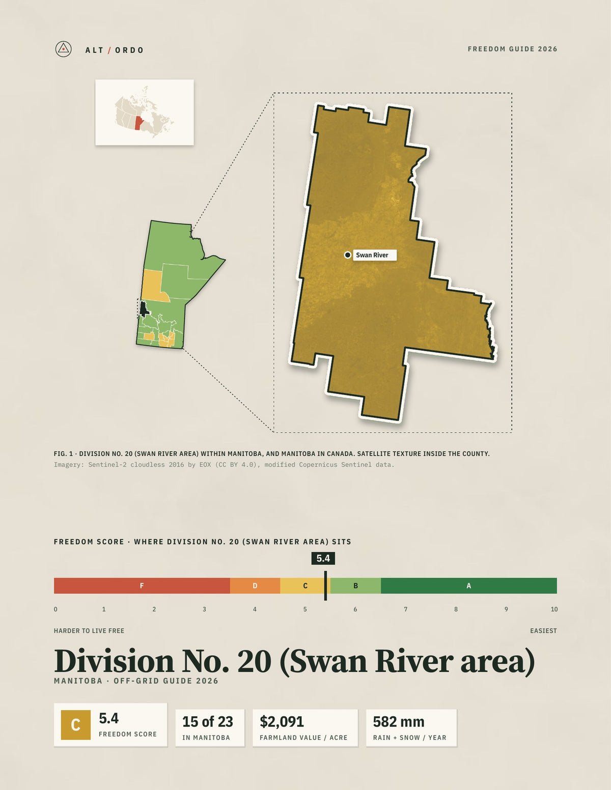 Division No. 20 (Swan River area), Manitoba Off-Grid Guide 2026