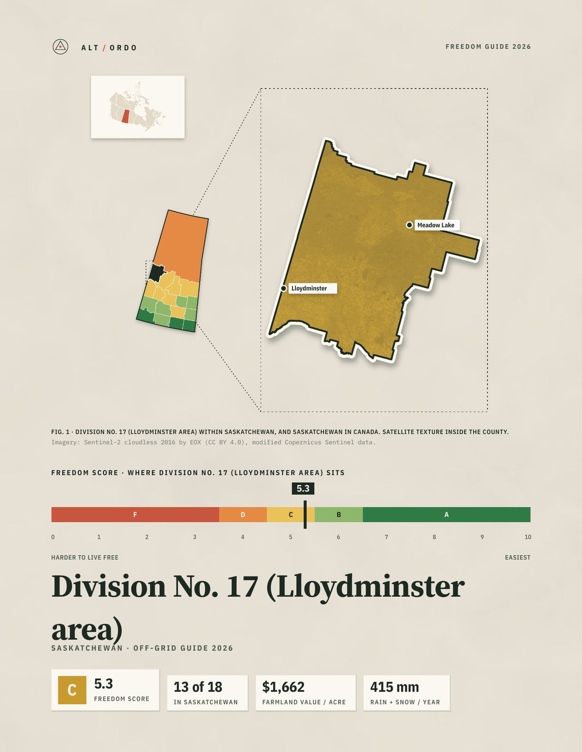 Division No. 17 (Lloydminster area), Saskatchewan Off-Grid Guide 2026