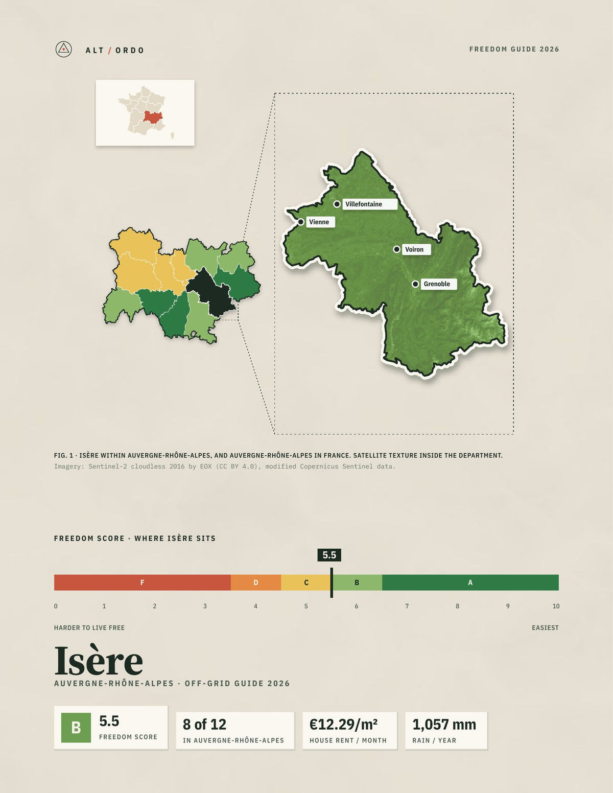 Isère, France Off-Grid Guide 2026