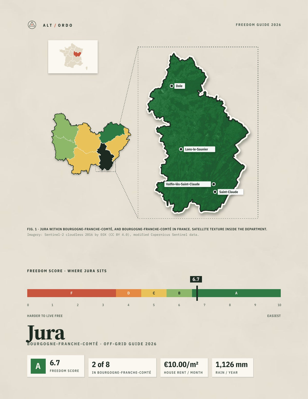 Jura, France Off-Grid Guide 2026