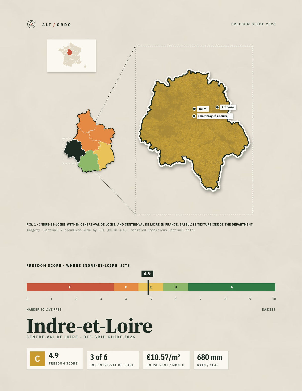 Indre-et-Loire , France Off-Grid Guide 2026