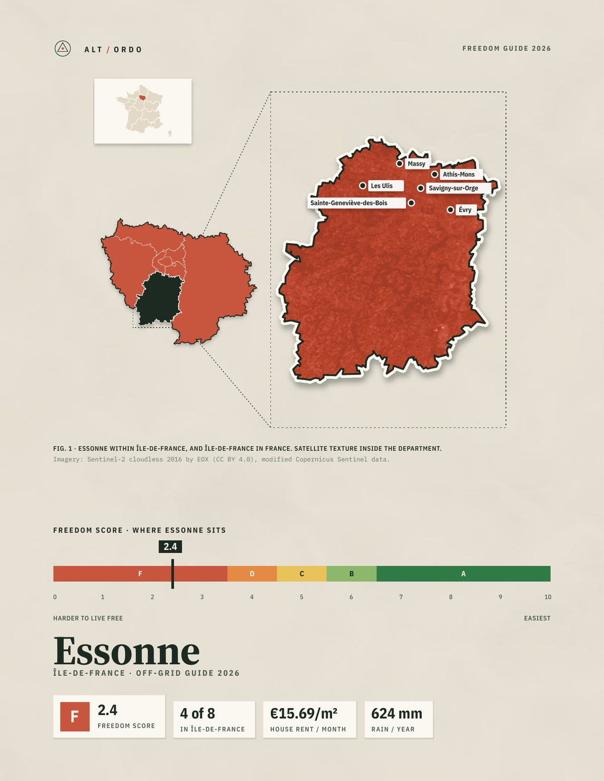 Essonne, France Off-Grid Guide 2026