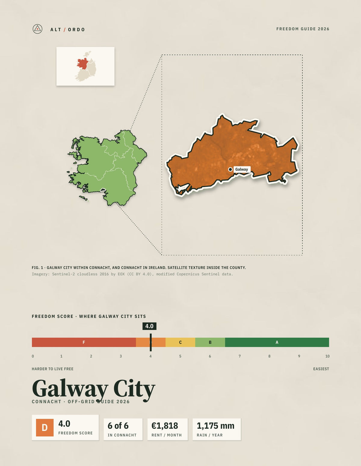 Galway City, Connacht Off-Grid Guide 2026