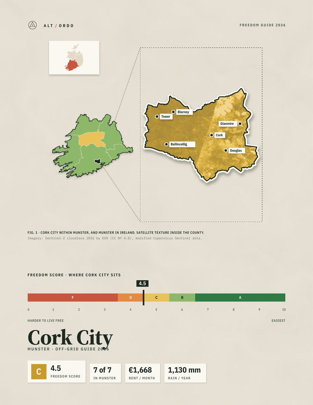 Cork City, Munster Off-Grid Guide 2026