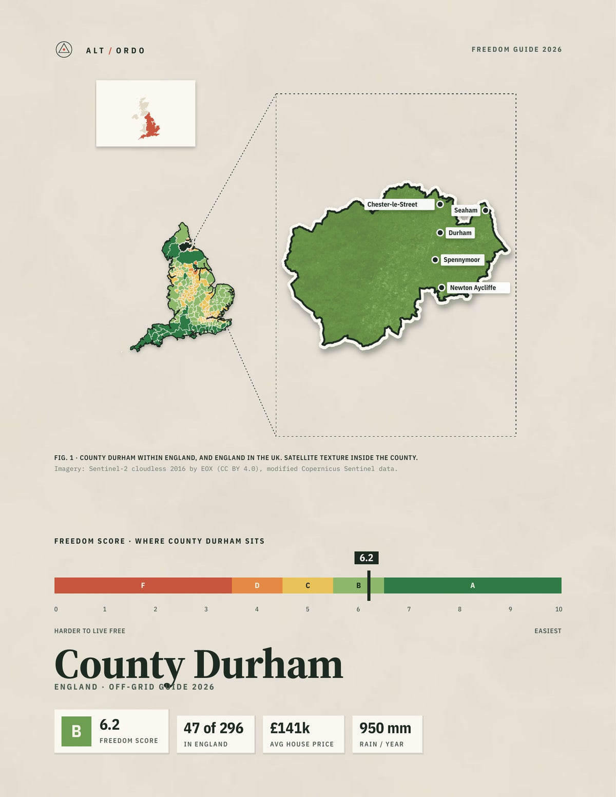 County Durham, England Off-Grid Guide 2026