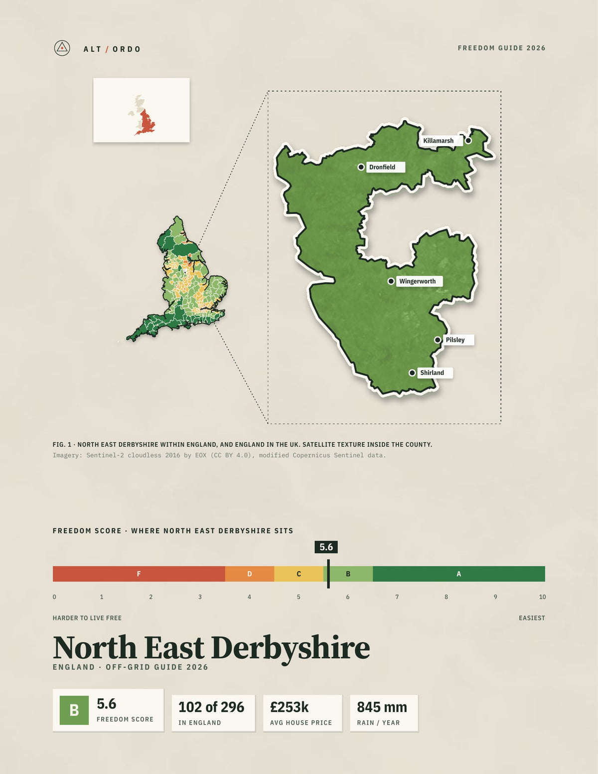North East Derbyshire, England Off-Grid Guide 2026