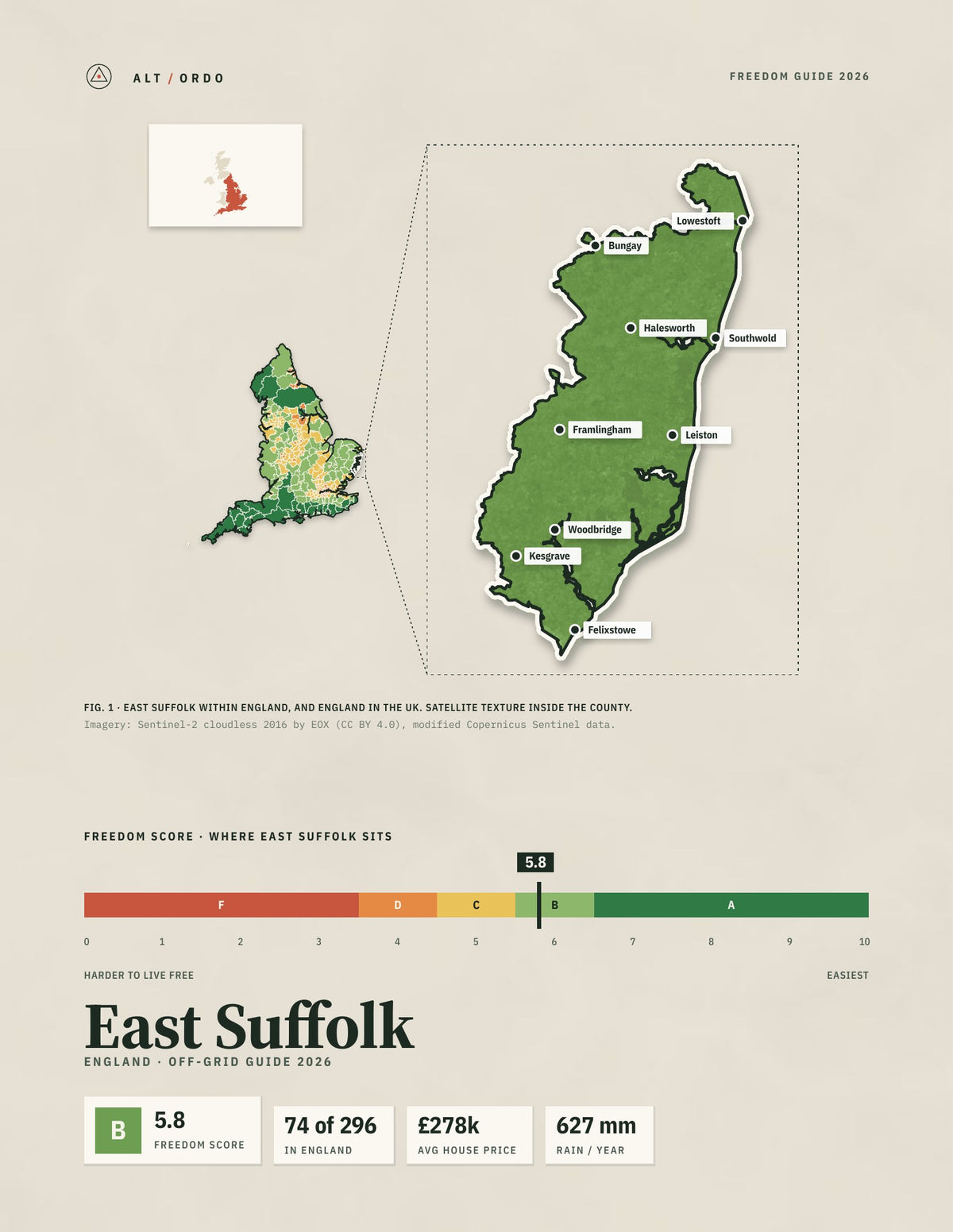 East Suffolk, England Off-Grid Guide 2026