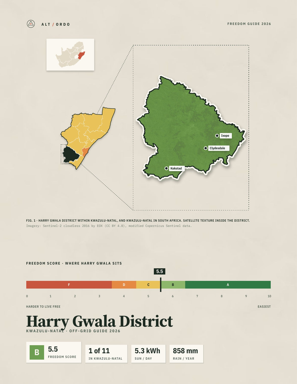 Harry Gwala District, South Africa Off-Grid Guide 2026