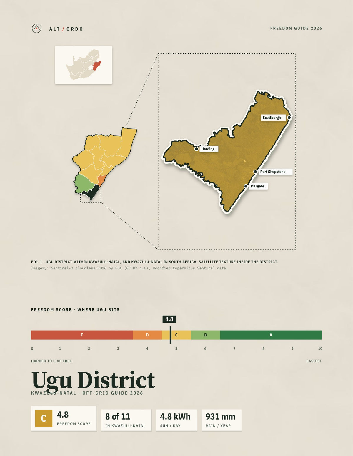 Ugu District, South Africa Off-Grid Guide 2026