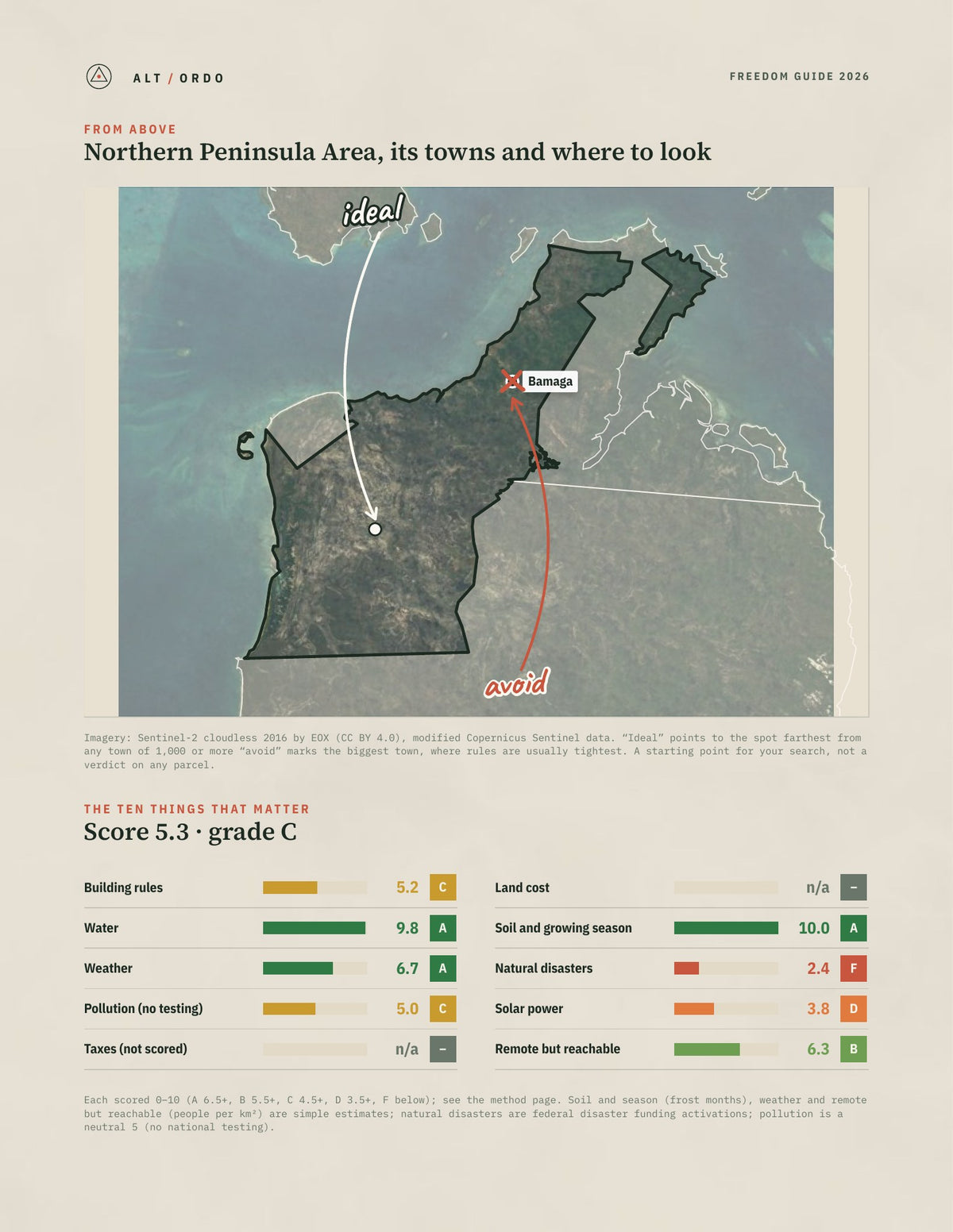 Northern Peninsula Area, Queensland Off-Grid Guide 2026 from above