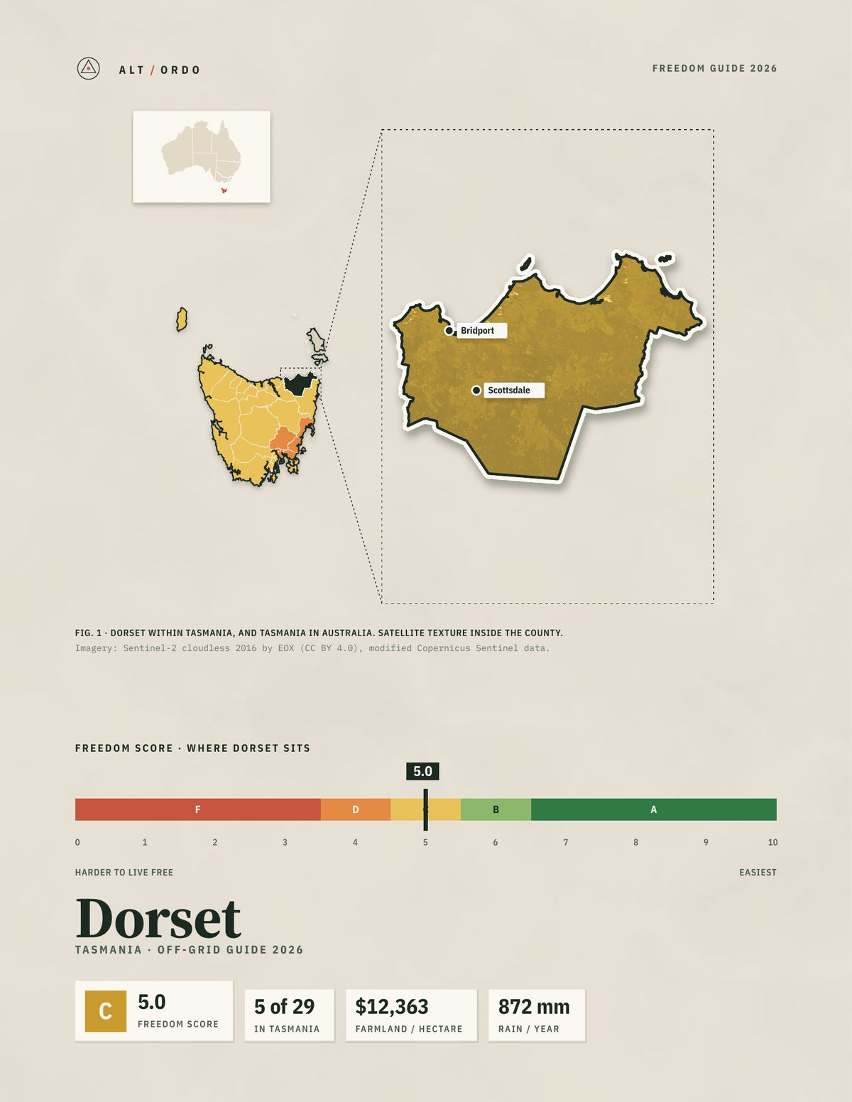 Dorset, Tasmania Off-Grid Guide 2026