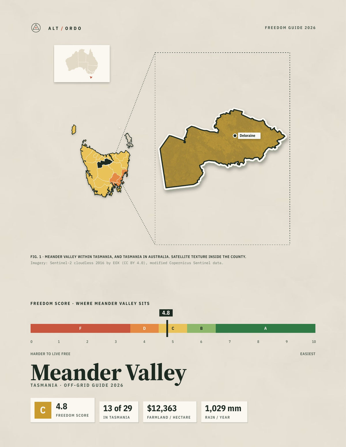 Meander Valley, Tasmania Off-Grid Guide 2026