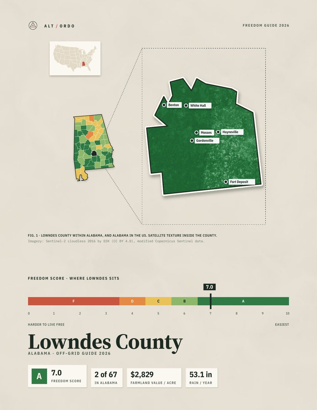 Lowndes County, Alabama Off-Grid Guide 2026