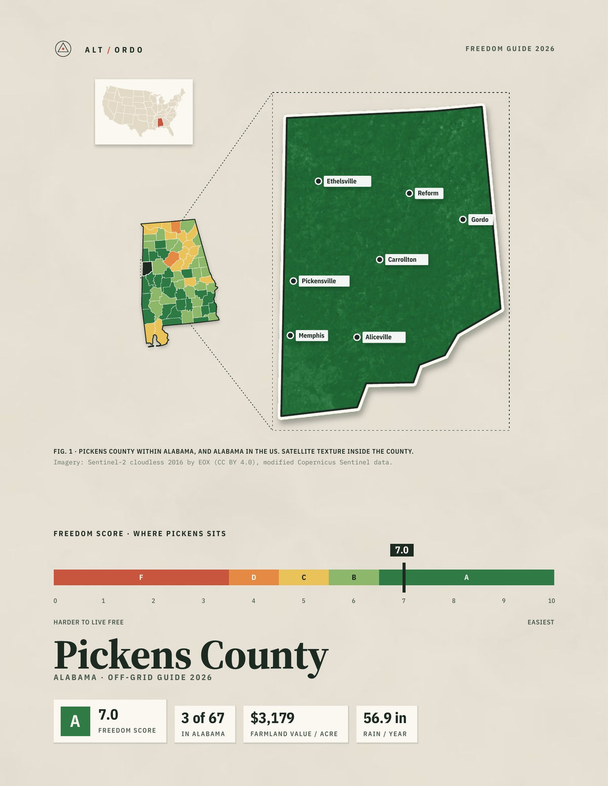 Pickens County, Alabama Off-Grid Guide 2026