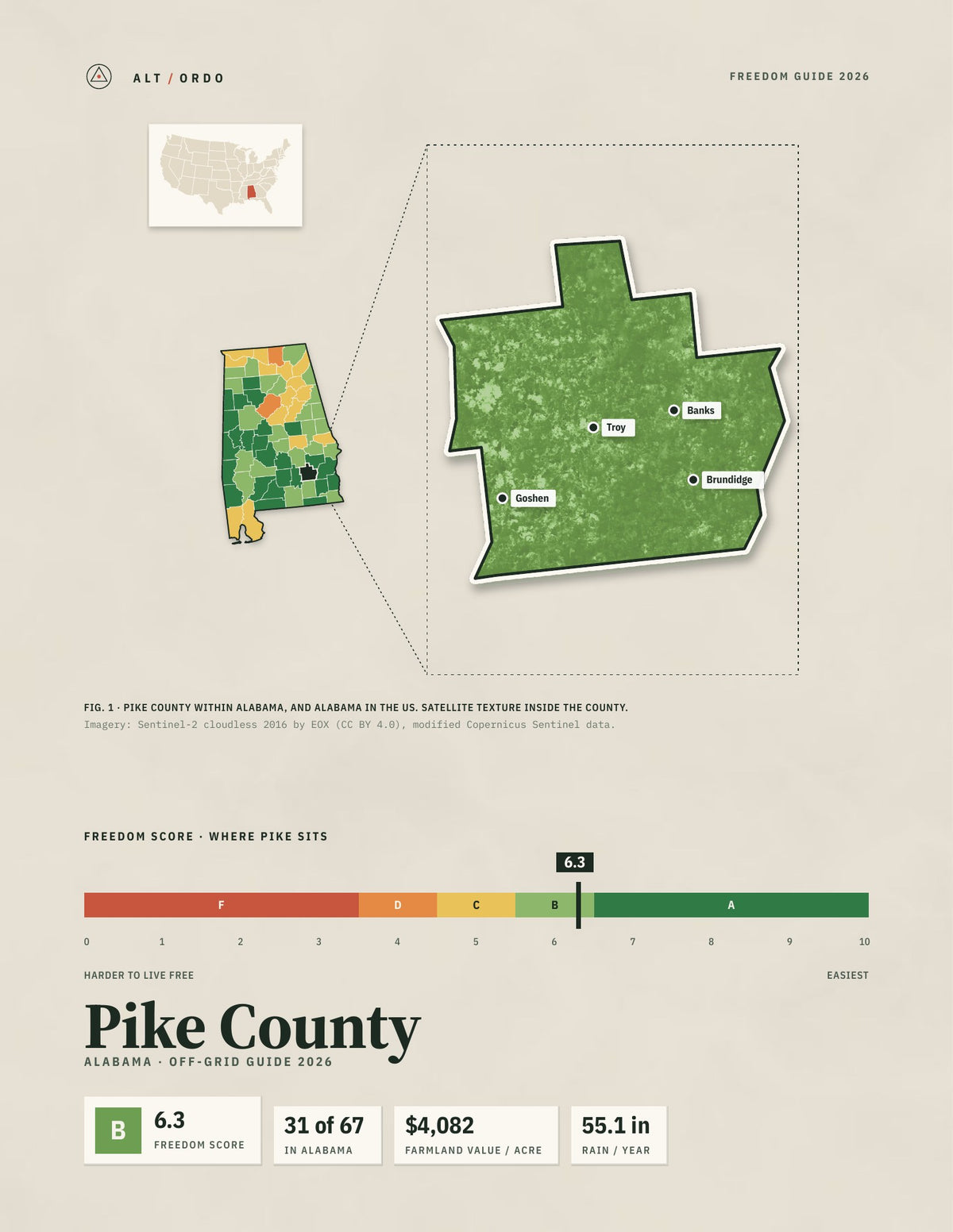 Pike County, Alabama Off-Grid Guide 2026